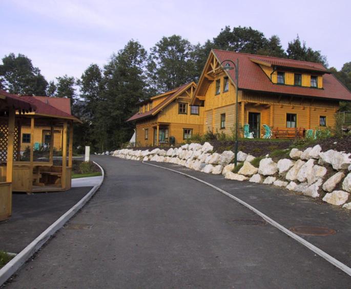 Oeko Feriendorf Schlierbach Exterior foto